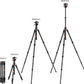 K&F Concept 64" Carbon Fiber Camera Tripod,Lightweight Travel Tripod with 36mm Metal Ball Head Load Capacity 17.6lbs, Quick Release Plate,for DSLR Cameras Indoor Outdoor Use K254C2+BH-36L