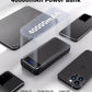 Portable Charger Power Bank 40000mAh Powerbank PD 30W and QC 4.0 Fast Charging External Battery Pack with USB-C LED 3 Outputs & 2 Inputs Portable Charging for iPhone 15 14 13 pro, Samsung - Roamly