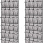 GORILLA GRIP Over the Door Shoe Organizer, 2 Pack, 24 Breathable Mesh Pockets, Space Saving Hanging Storage Holder, Closet Rack Hanger Holds Up to 40 lbs, Hangs on Closets, Shoes, Accessories, Gray