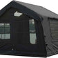 Cotton Inflatable Camping Tent, 2-4 Person, Windproof Glamping Design with Skylight, Instant Setup (2~4person(10.2'L X 8'W X 7'H)-Green)