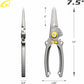 danco 2 Pack 7.5" Aluminum Fishing Side Cutters with Sheath, Fishing Line and Wire Cutter, Saltwater Safe, Fresh/Saltwater Fishing
