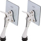 One-Touch Doorstop Adhesive Bracket (White, 4inch x 2pack)