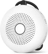 Sleepbox Portable White Noise Machine 30 Soothing Sounds Rechargeable Battery Small for Travel 32 Volume Control Noise Canceling Sleep Machine Sound Therapy for Baby Kids Adults (White)