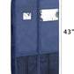 Zilink 43" Suit Bags for Men Travel and Storage Gusseted Garment Bags for Hanging Clothes Suit Cover With Handles for Clothes, Coats, Jackets, Shirts, Set of 2