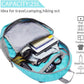ZOMAKE 25L Ultra Lightweight Packable Backpack, Foldable Hiking Backpacks Water Resistant Small Folding Daypack for Travel(Aqua Blue)