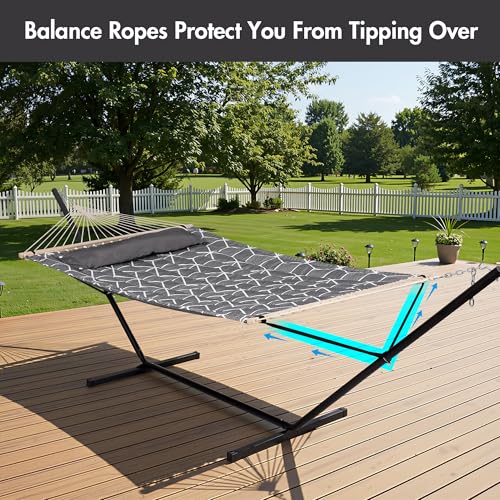 Double Hammock with 12FT Stand Included