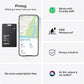 MOMAX Key Finder, Tracker Tag, Works with Apple Find My (iOS Only), Key Tracker with APP,Sound Location, Key Locator Tracker for Luggage, Suitcase, Wallet, Pet, Kid