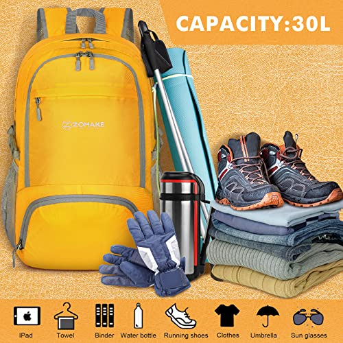 Lightweight Packable Backpack 30L