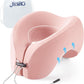 Travel Pillow, Neck Pillow Airplane, Plane Pillow Memory Foam Travel Neck Pillow with 360° Head and Neck Support, Portable Travel Essential Suitable for Airplane, Car, Train, or Bus Trip