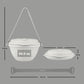 kūpaa Bowl & Carrier Duet – Microwave Safe Silicone Lunch Box For Adults– Collapsible, Leakproof, Food-Grade, Reusable To-Go Container (Shell)