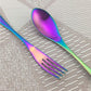 Rainbow Silverware Set