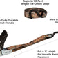 XSTRAP STANDARD Ratchet Tie Down Straps 4 Pk 10 Ft- 300 Lbs Load Cap- 900 Lbs Break Strength-Cargo Straps for Hunting, UTV, ATV, Pickup, Truck, Moving Appliances, Lawn Equipment, Camouflage