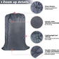 Washable Travel Laundry Bag with Drawstring (3 Pack), Large Dirty Clothes Bag Fit a Laundry Basket or Clothes Hamper, Enough to Hold 4 Loads of Laundry,26x39 inches Grey 3