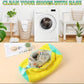 Laundry Shoe Bags for Washing Machine,4Pcs Shoe Washing Bag Shoe Laundry Bag for Washer and Dryer Reusable Shoe Washing Bags Shoe Washing Machine Bag (Yellow-4Pcs)