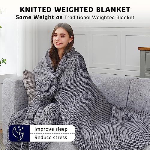 Knitted Weighted Blanket