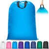 Extra Large Heavy Duty Laundry Bag - 28" x 40", Travel Laundry Bag for Dirty Clothes, Light Blue