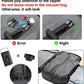 Vacuum Backpack Travel with Pump, 40L Expandable Carry on Compression Backpack Flight Approved for Women Men Fit 17 Inch Laptop with USB Charging Port Business Weekender