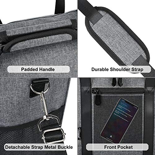 6 Bottle Wine Cooler Carrier Tote Bag