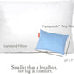 Pipsqueak Pillow - Small, Mini, Tiny - 11 x 7 in - Perfect for Travel, Cars, Airplanes, Camping, Dogs, Toddlers, Kids, Lumbar, Knees and Neck - Ages 2 Yrs and Up