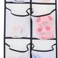 12 Large Pockets Over The Door Hanging Shoe Organizer, White