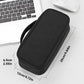 Teskyer Electronics Organizer Travel Case, Waterproof Portable Tech Accessories Pouch with Organized Compartments for Cables, Phone, Chargers, Earphone, Black