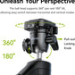 ULANZI TT38 Mini Tripod for Camera, One-Click Open Tabletop Camera Tripod Small Portable Stand with Uka F38 Quick Release, Travel Stand Compatible with DJI OSMO Pocket 3/OSMO 360/Insta360 x5/Sony