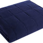 L'AGRATY Weighted Blanket - 88"x104" 25lbs Cooling Breathable Heavy Blanket Microfiber Material with Glass Beads for Adult All-Season Summer Fall Winter Soft Thick Comfort
