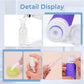 16pack Travel Bottles for Toiletries, TSA Approved Travel Size Containers Set, Leak Proof Refillable Liquid & Creams Toiletries Accessories Kit W/Toiletry Bag (Purple)