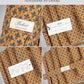 Folding Umbrella Real Wood Handle Pimlico Mustard Navy