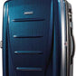 Samsonite Winfield 2 Hardside Expandable Luggage with Spinner Wheels, Deep Blue, Checked-Large 28-Inch
