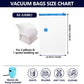 Vacuum Storage Bags for Blankets and Comforters 8 Jumbo Vacuum Seal Bags for Clothing Blankets Bedding with Electric Pump Compression Bag for Travel Luggage Jumbo Space Saver Storage Bag