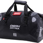 Waterproof Duffel& Luggage Bag - Motorcycle Dry Bag Tail Saddle Bags with Roll Top Closure,Large Storage Space,for Camping, Kayaking, Fishing & Traveling(Black, 25L)