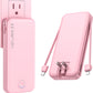 Portable Charger with Built in Cable and AC Wall Plug, USB C Power Bank 12000mAh 22.5W Super Fast Charging, Lightweight Portable Phone Charger Travel Battery Pack for iPhone, ect