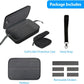 JSVER Hard Carrying Case for GoPro Hero13/12/11/10/9/8/7, AKASO EK7000 / Brave 4 4K / Brave 7 LE/Brave 8 / V50X and Insta360 (Set of 2)