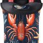 Neoprene Wine Tote, Bottle Carrier Gag Insulating Neoprene Thicker, Insulated Wine Bag for Travel Holds Two Bottles, Bottle Carrier Bags Protect the Bottles, Red Lobster