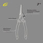 danco Titanium Side Cutter Fishing Pliers with Sheath, Fishing Line, Saltwater Safe, Fresh/Saltwater Fishing