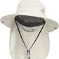 NPJY Sun Fishing Hats with Neck Flap for Men Women UV Sun Protection Bucket Hat