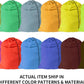 Extra Large Laundry Bag Travel Laundry Bags with Drawstring Closure Fit a Laundry Basket or Hamper for college dorm and apartment dwellers Machine Washable 30"x40" (Mixed Color 12 Pack)