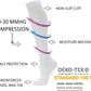 Compression Socks for Women Men Circulation Knee High 8 Pairs for Nurses, Running, Travel, Athletic
