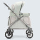 Familidoo Q1 Multi-Use Kids Wagon Stroller – Foldable, Lightweight & All-Terrain for Kids & Pets – 5-Point Safety Harness, Rain Cover & Compact Travel Design – Supports Up to 132 lbs (Sage Green)