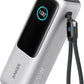 Anker Laptop Power Bank, 25,000mAh Portable Charger with Triple 100W USB-C Ports, Built-in and Retractable Cables, for iPhone 16/15 Series, MacBook, Samsung, and More (Flight-Approved)