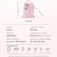 Inateck Sling Bag X-Row with RFID Blocking, Spacious Crossbody Shoulder Chest Everyday Carry Bag with Quick-adjust Strap, Water-resistant Sling Backpack for Men, Women, Travel, Cycling, Hiking, Pink