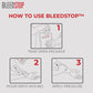 BleedStop™ First Aid Powder for Blood Clotting, Trauma Kit, Blood Thinner Patients, Camping Safety, and Survival Equipment for Moderate to Severe Bleeding Wounds or Nosebleeds 5 Pack 15g