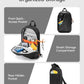 Inateck Sling Bag X-Row with RFID Blocking, Spacious Crossbody Shoulder Chest Everyday Carry Bag with Quick-adjust Strap, Water-resistant Sling Backpack for Men, Women, Travel, Cycling, Hiking, Black