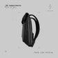 The Frenchie Co. - Work/Travel Speed Backpack - Expandable 23-30 L Laptop Pack - Anti-theft magnetic closure - Ballistic nylon body with full-grain Italian leather trim
