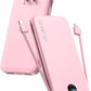 Portable Charger Power Bank, 12000mAh 22.5W USB C Power Bank Fast Charging with Built-in Cables and Wall Plug, Travel Essential Battery Pack with LED Display Compatible with iPhone, iPad, Samsung Pink