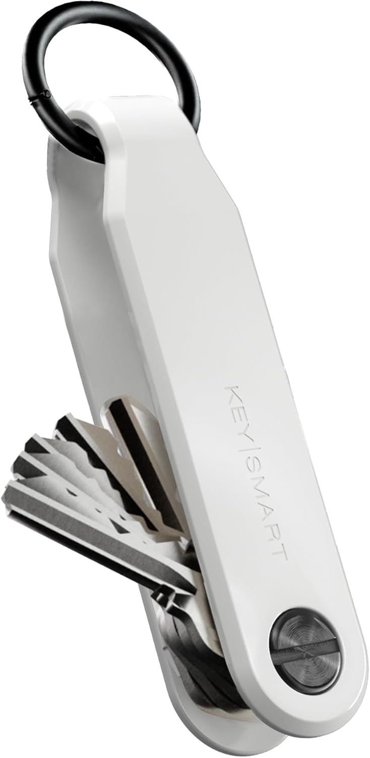 KeySmart Keychain Key Holder - Compact Key Organizer for Key Chain, EDC Key Chains, Key Ring Keychains