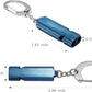 Whistle for Coaches Teachers, Emergency Survival Stainless Steel Whistles 2 Pack with Keychain for Referee Train Hiking Sports Boating Kayak Life Vest Jacket Lifeguard Outdoor Security