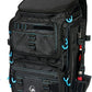 Fishing Backpack with Rod Holders,900D Oxford Water-Resistant Fishing Gear,42L Large Storage Tackle Bag for Men