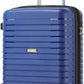 Kono 20 Inch Expandable Carry On Luggage with Spinner Wheels, Durable Hardside Luggage with Hidden Cup Holder, Lightweight Hard Shell Carry On Suitcase Airline Approved with TSA Lock(Navy Blue)